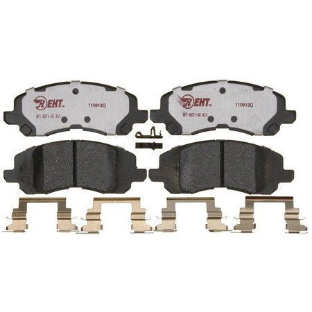 R/M Brakes BRAKE PADS OEM OE Replacement Hybrid Technology Includes Mounting Hardware EHT1285H
